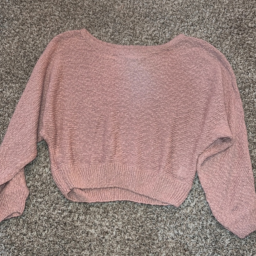 MetoWe cropped sweater